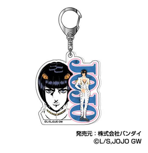 『ジョジョの奇妙な冒険 黄金の風』アクリルキーホルダー  彩色影絵 02 ブローノ・ブチャラティ